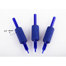 19mm Disposable Blue Silica Rubber Soft Tattoo Grips Tubes (DT-1.2)